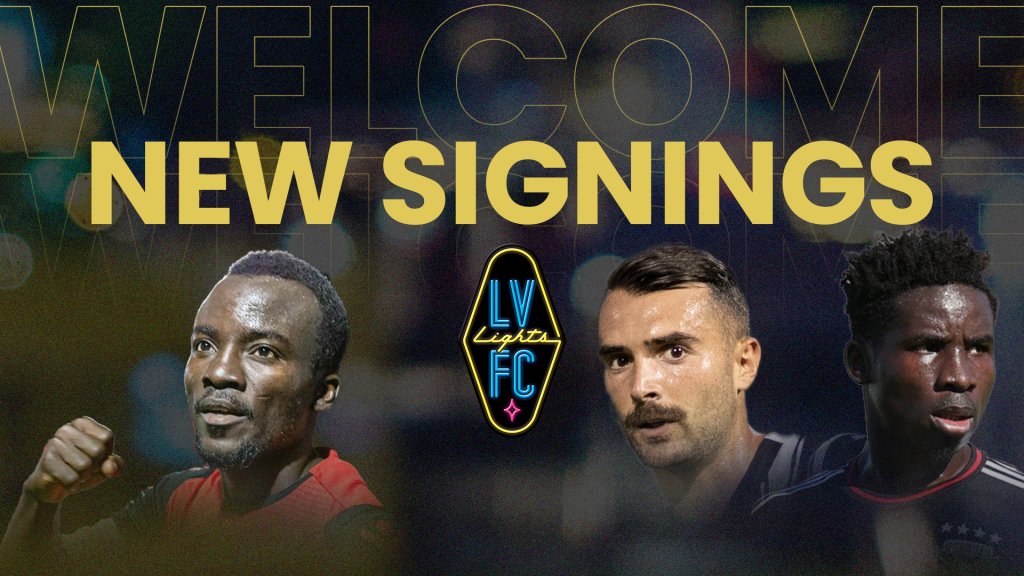 Solomon Asante, Fabien Garcia and Gaoussou Samaké announcement graphic