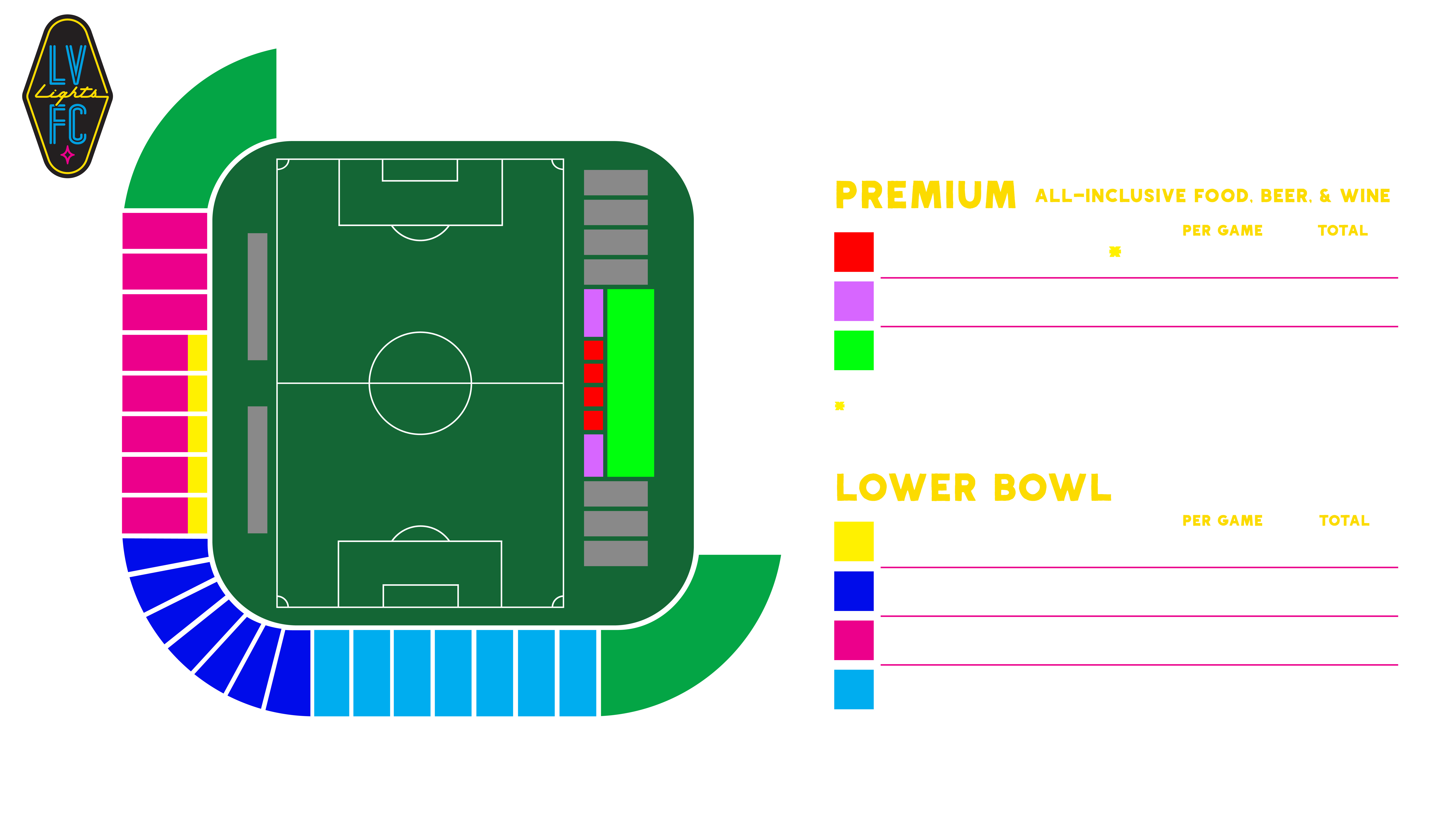 image of stadium map with season ticket prices