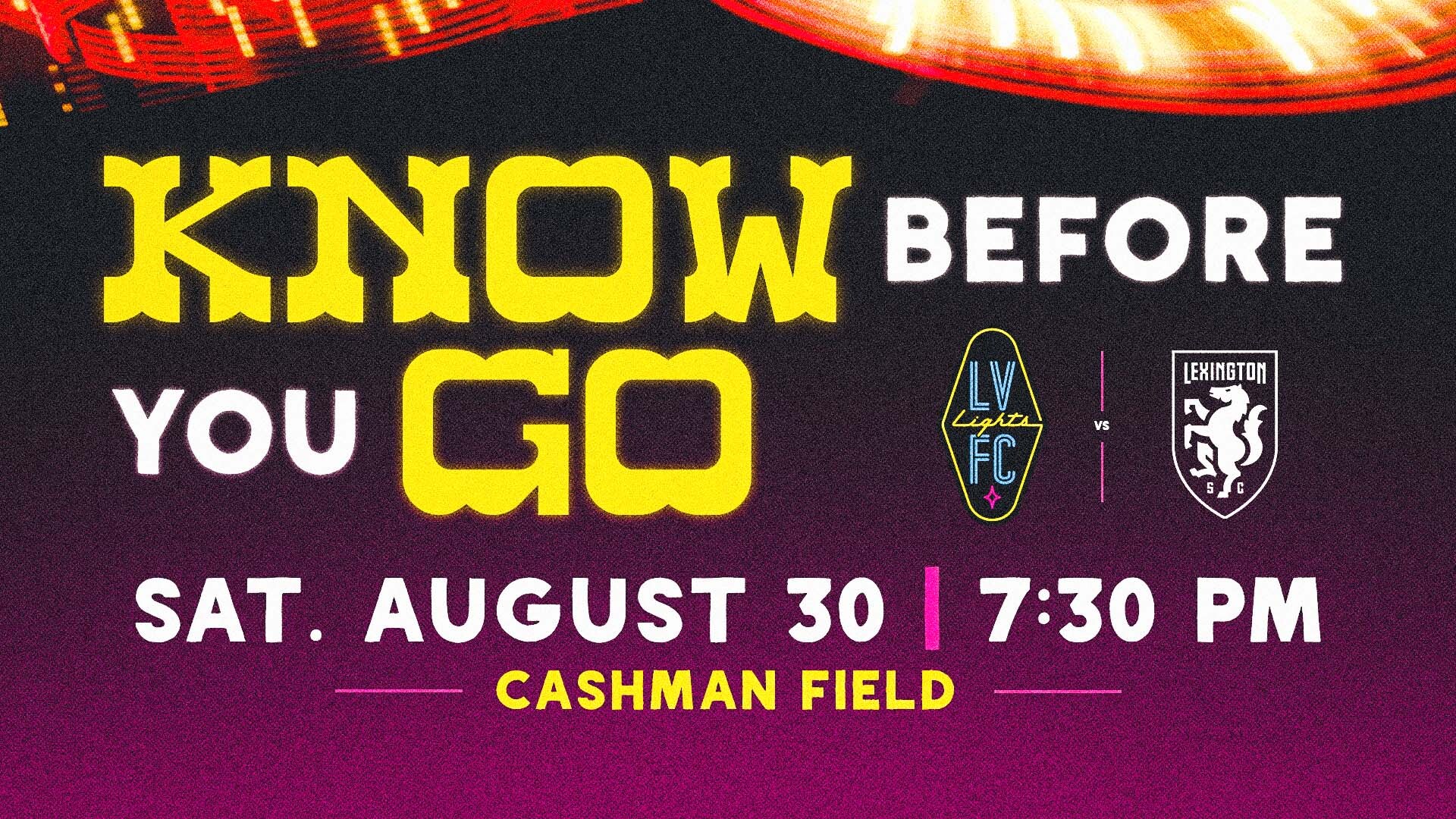 Sepa antes de ir: Las Vegas Lights FC vs Lexington SC | Sábado, 30 de agosto, 19:30 h Imagen destacada