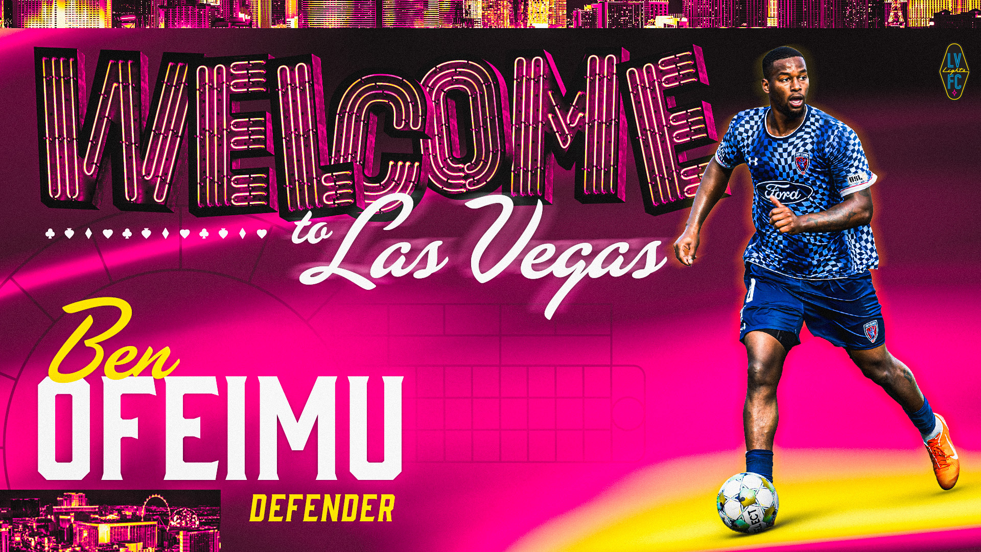 Las Vegas Lights FC Signs Defender Benjamin Ofeimu featured image